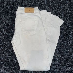 True religion white jeans size 26